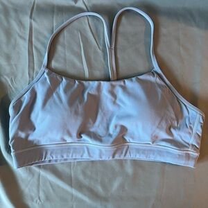 Womens Light Blue Racerback Sports Bra size XL